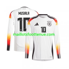 Maillot/Tenue Allemagne Jamal Musiala 10 Domicile UEFA Euro 2024 Manche Longue